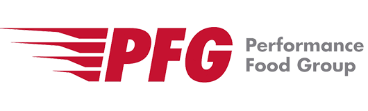 A red pfg logo is shown on the side of a black background.